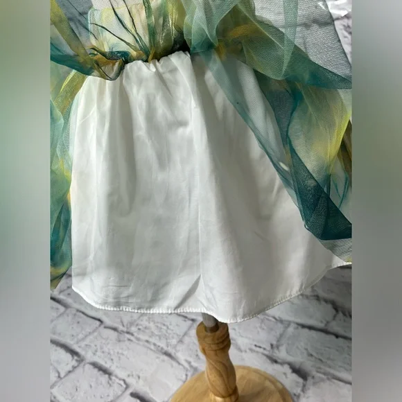 Pippa and Julie girls green tulle tutu new size 4 - Picture 3 of 5